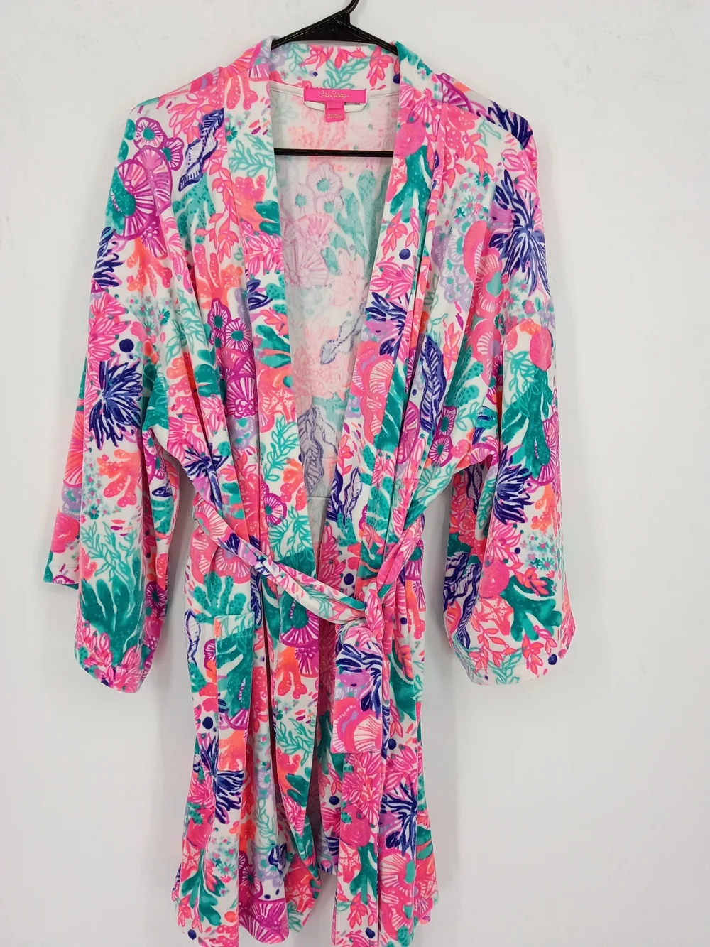 Lilly Pulitzer Velour Robe 